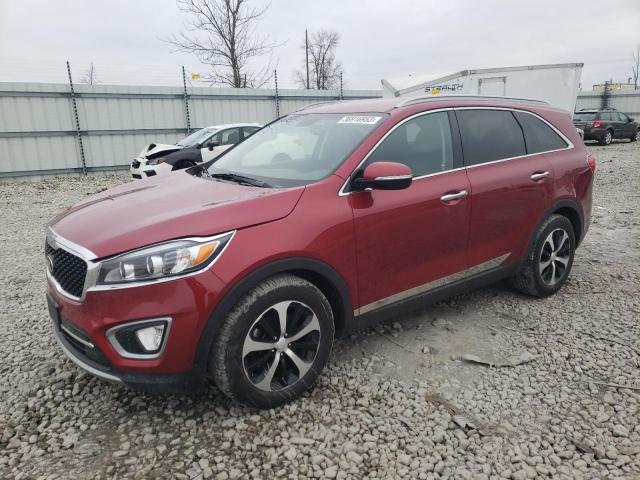Vin: 5xyphda53gg152402, lot: 36916953, kia sorento ex 20161