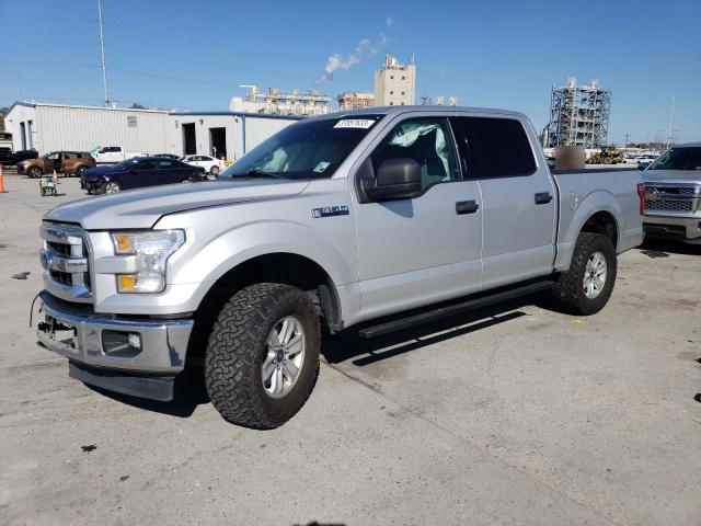 Salvage cars for sale from Copart New Orleans, LA: 2017 Ford F150 Supercrew