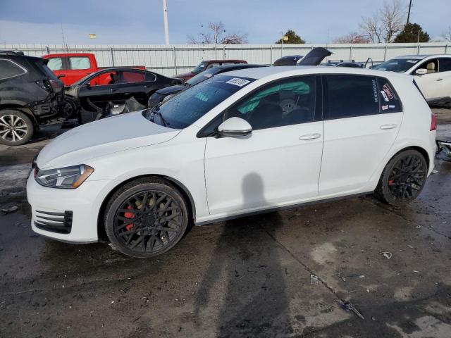 Vehiculos salvage en venta de Copart Littleton, CO: 2017 Volkswagen GTI S