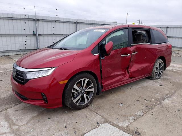 Salvage cars for sale at Walton, KY auction: 2023 Honda Odyssey Touring