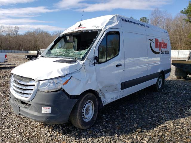 Salvage cars for sale from Copart Spartanburg, SC: 2021 Freightliner Sprinter 2500