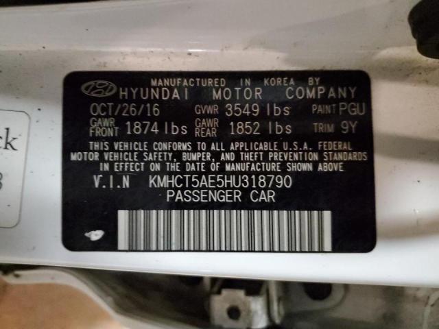 2017 HYUNDAI ACCENT SE - KMHCT5AE5HU318790