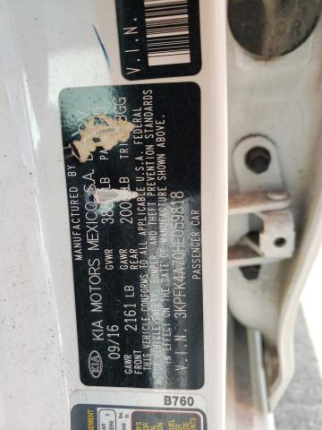 3KPFK4A70HE059818 KIA FORTE LX