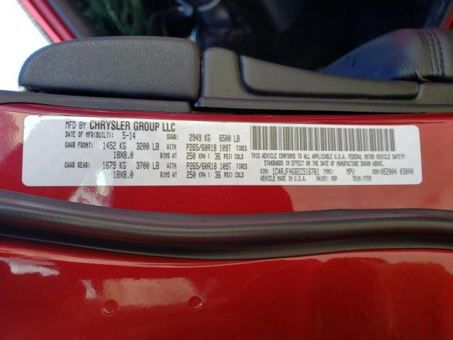 1C4RJFAG6EC516761 Jeep Grand Cher