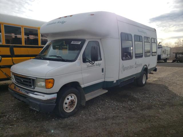 Salvage cars for sale from Copart Billings, MT: 2005 Ford Econoline E450 Super Duty Cutaway Van