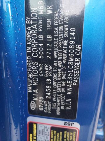 KNAE35LC8M6089140 KIA STINGER GT