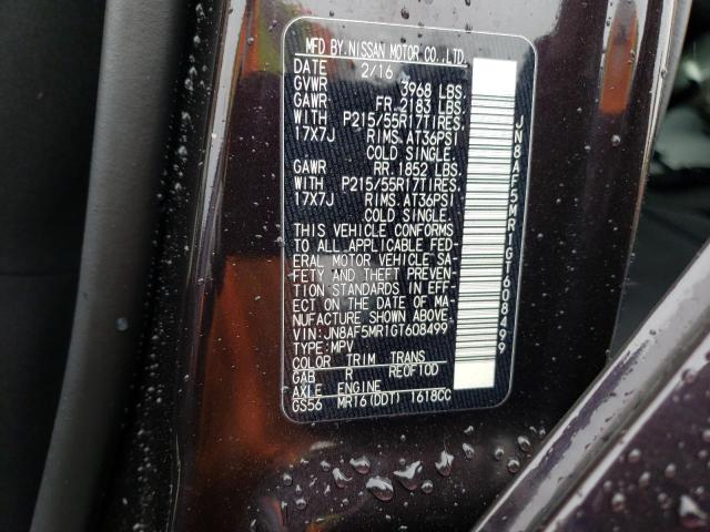 2016 NISSAN JUKE S - JN8AF5MR1GT608499