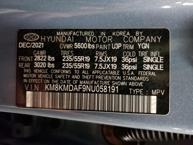2022 HYUNDAI IONIQ 5 SE - KM8KMDAF9NU058191
