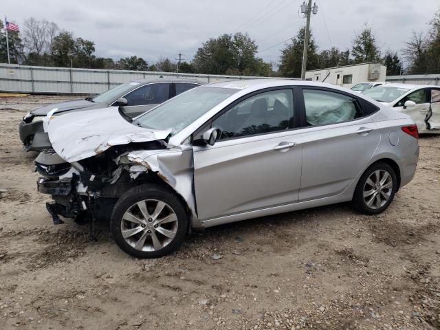 Salvage cars for sale from Copart Midway, FL: 2012 Hyundai Accent GLS