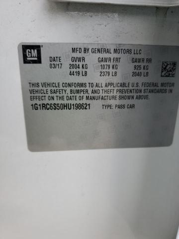 2017 CHEVROLET VOLT LT - 1G1RC6S50HU198621