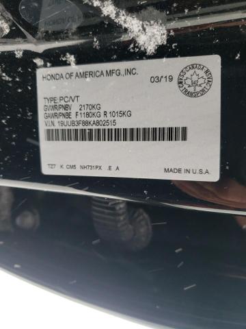 19UUB3F88KA802515 Acura Tlx Advance