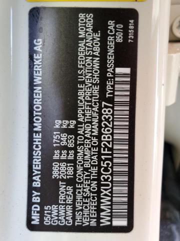 WMWXU3C51F2B62387 Mini Cooper