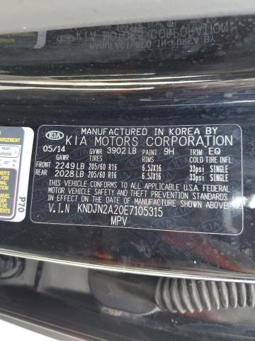 KNDJN2A20E7105315 KIA SOUL