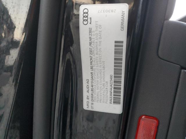 2018 AUDI A4 PREMIUM - WAULMAF44JA223460