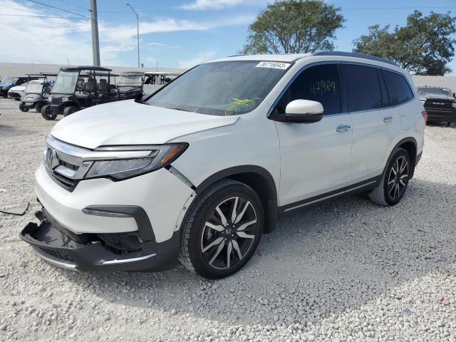 Salvage cars for sale from Copart Homestead, FL: 2021 Honda Pilot Touring