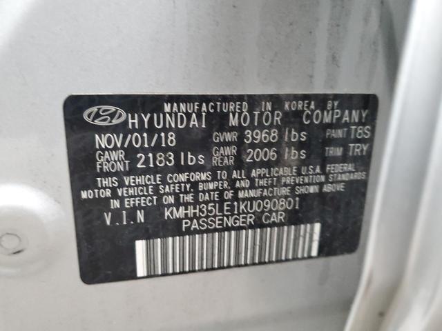 2019 HYUNDAI ELANTRA GT - KMHH35LE1KU090801