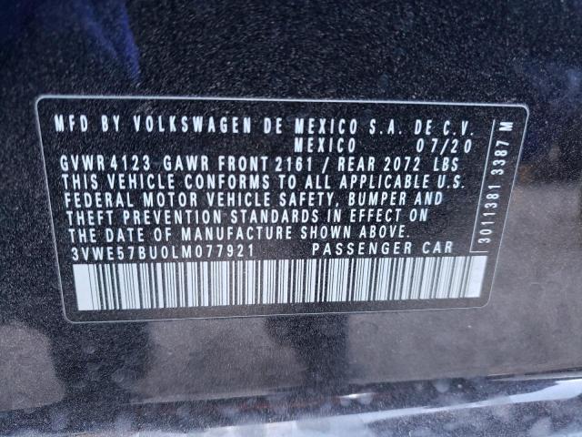 2020 VOLKSWAGEN JETTA SEL - 3VWE57BU0LM077921