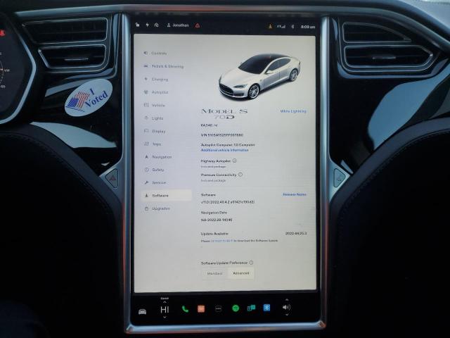 2015 TESLA MODEL S 70 - 5YJSA1S25FF097880