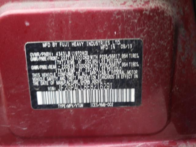 JF2GPACC8E8216291 Subaru Xv Crosstrek 2.0 Premium