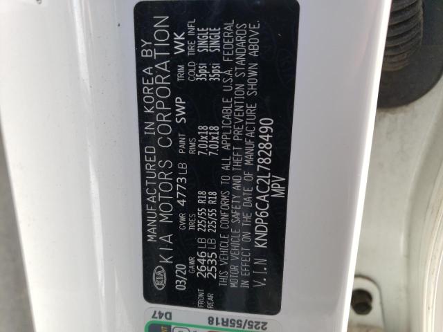 KNDP6CAC2L7828490 KIA SPORTAGE S