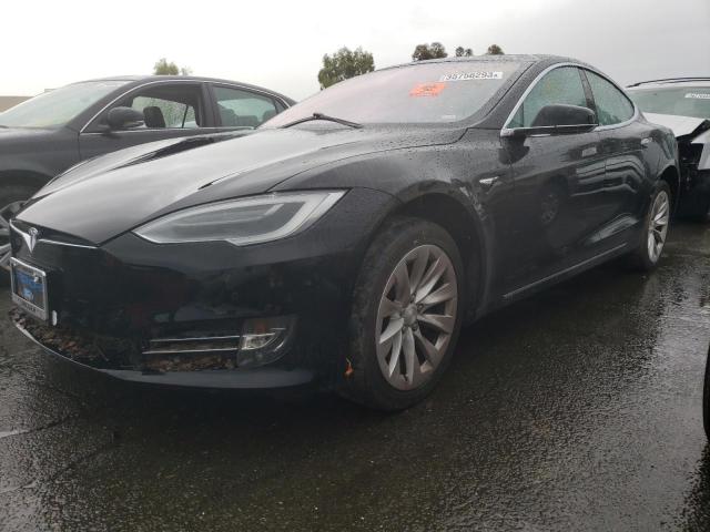 Flood-damaged cars for sale at auction: 2018 Tesla Model S