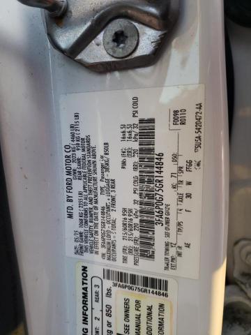 2016 FORD FUSION S - 3FA6P0G75GR144846