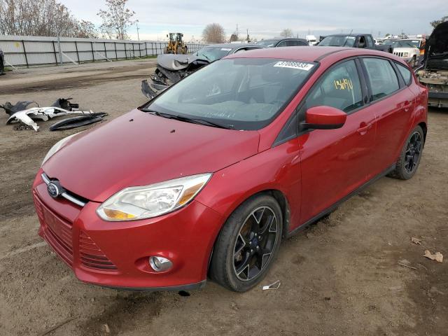 Salvage cars for sale from Copart Bakersfield, CA: 2012 Ford Focus SE