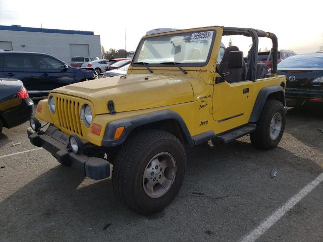 2000 JEEP WRANGLER / TJ SPORT for Sale | CA - RANCHO CUCAMONGA | Tue. Jan  17, 2023 - Used & Repairable Salvage Cars - Copart USA