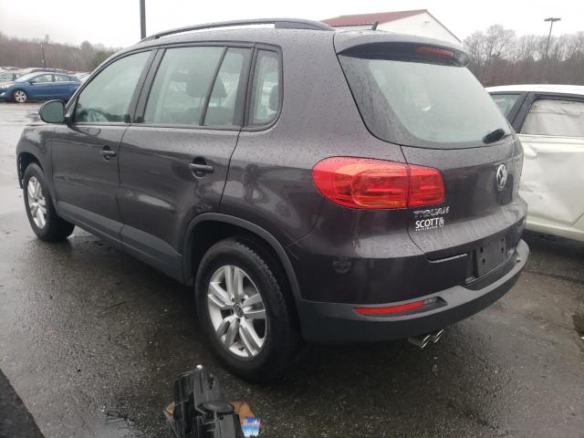 2016 VOLKSWAGEN TIGUAN S - WVGBV7AX0GW598740
