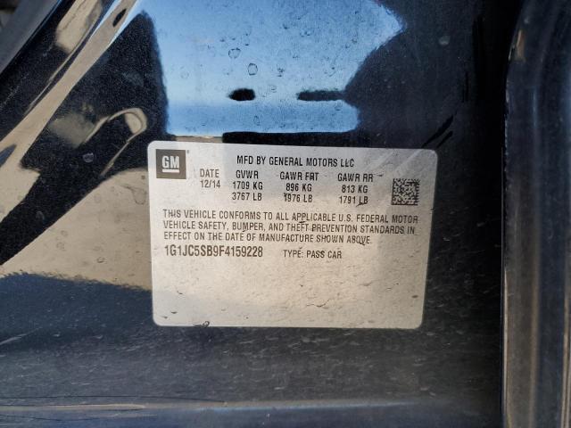 2015 CHEVROLET SONIC LT 1G1JC5SB9F4159228