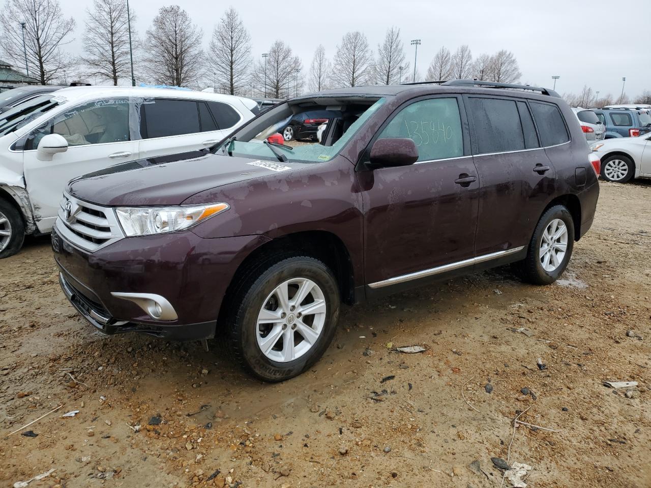 2012 Toyota Highlander Base VIN: 5TDBK3EH4CS150987 Lot: 73149252