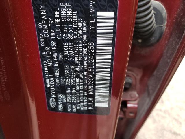 2020 HYUNDAI TUCSON LIM - KM8J3CAL5LU241258