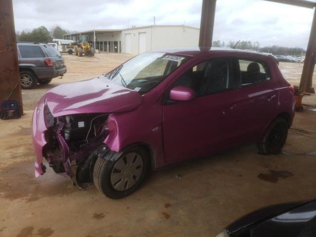 Mitsubishi salvage cars for sale: 2015 Mitsubishi Mirage DE