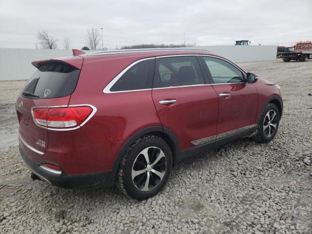 Vin: 5xyphda53gg152402, lot: 36916953, kia sorento ex 20163