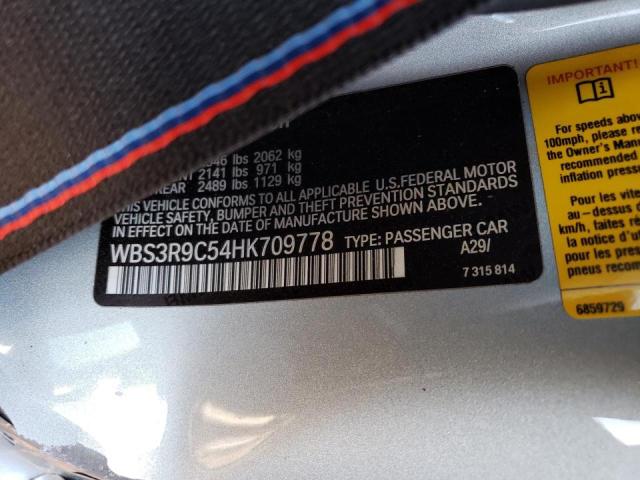 2017 BMW M4 - WBS3R9C54HK709778