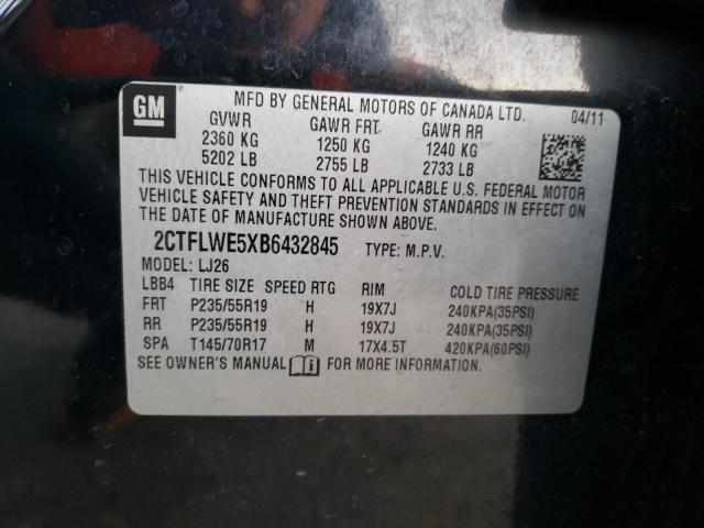2CTFLWE5XB6432845 GMC Terrain Slt