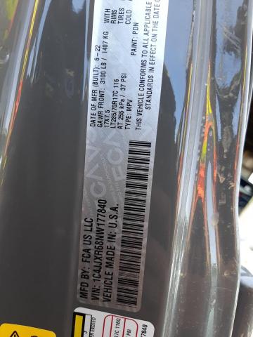 1C4JJXR68NW177840 Jeep Wrangler Unlimited Rubicon 4xe