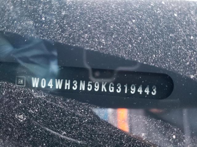 2019 BUICK CASCADA PR W04WH3N59KG319443