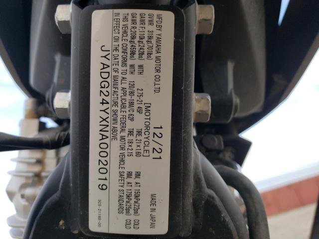 2022 YAMAHA XT250 - JYADG24YXNA002019
