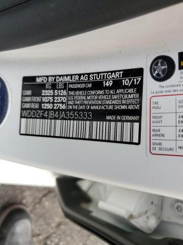 2018 MERCEDES-BENZ E 300 - WDDZF4JB4JA355333