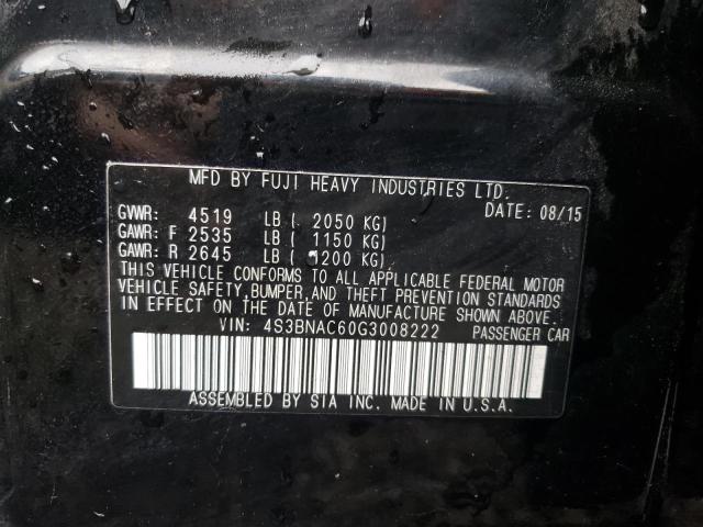 4S3BNAC60G3008222 Subaru Legacy 2.5i Premium