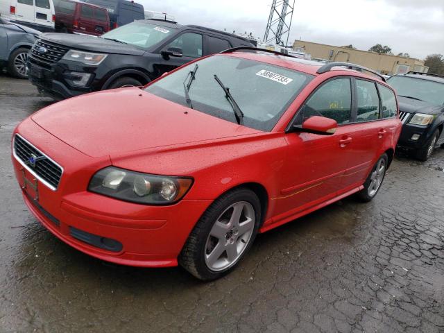 Volvo salvage cars for sale: 2005 Volvo V50 T5
