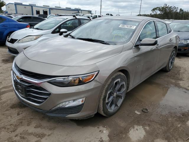 Salvage cars for sale from Copart Riverview, FL: 2022 Chevrolet Malibu LT