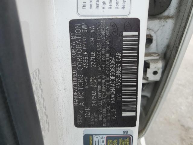 KNAGN4AD9E5063064 KIA OPTIMA HYBRID