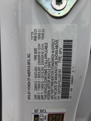 2020 ACURA RDX ADVANC - 5J8TC2H76LL025183