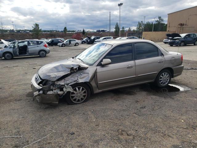 KIA Spectra salvage cars for sale: 2002 KIA Spectra Base