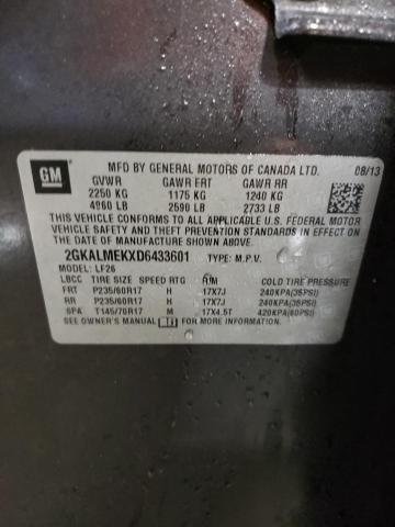 2GKALMEKXD6433601 GMC Terrain Sle