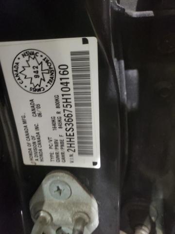2HHES36675H104160 Acura 1.7el Touring