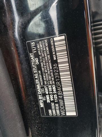 2016 MERCEDES-BENZ C300 WDDWF4JB4GR139236