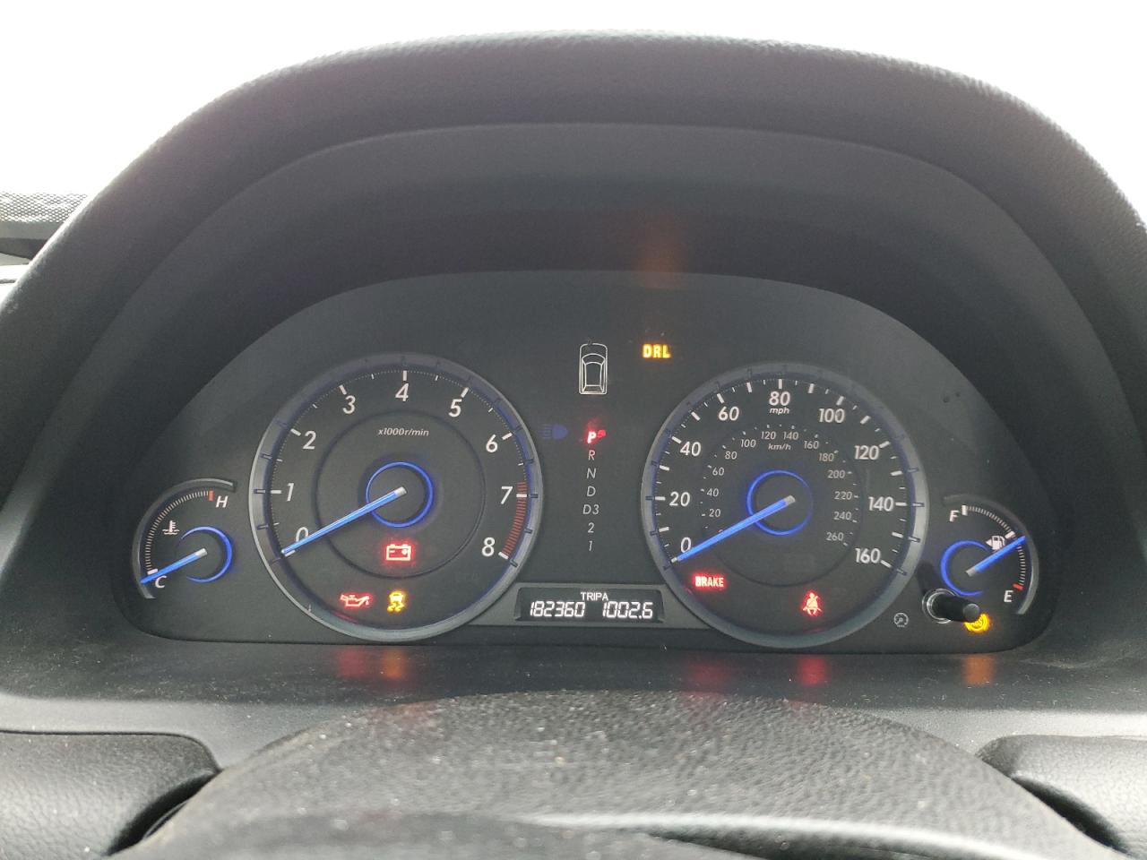2012 HONDA CROSSTOUR EXL - 5J6TF2H57CL001926